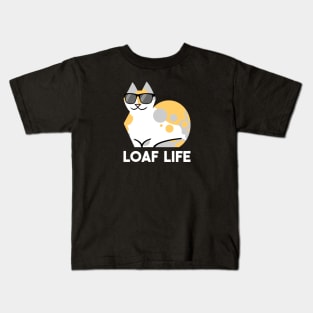 Loaf Life - Calico Cat Kids T-Shirt